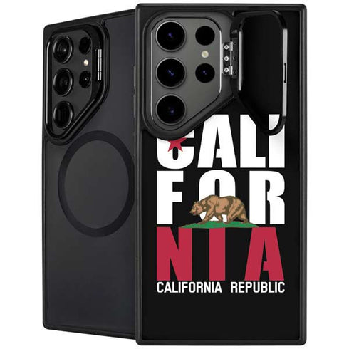 California Black Block Galaxy Cases